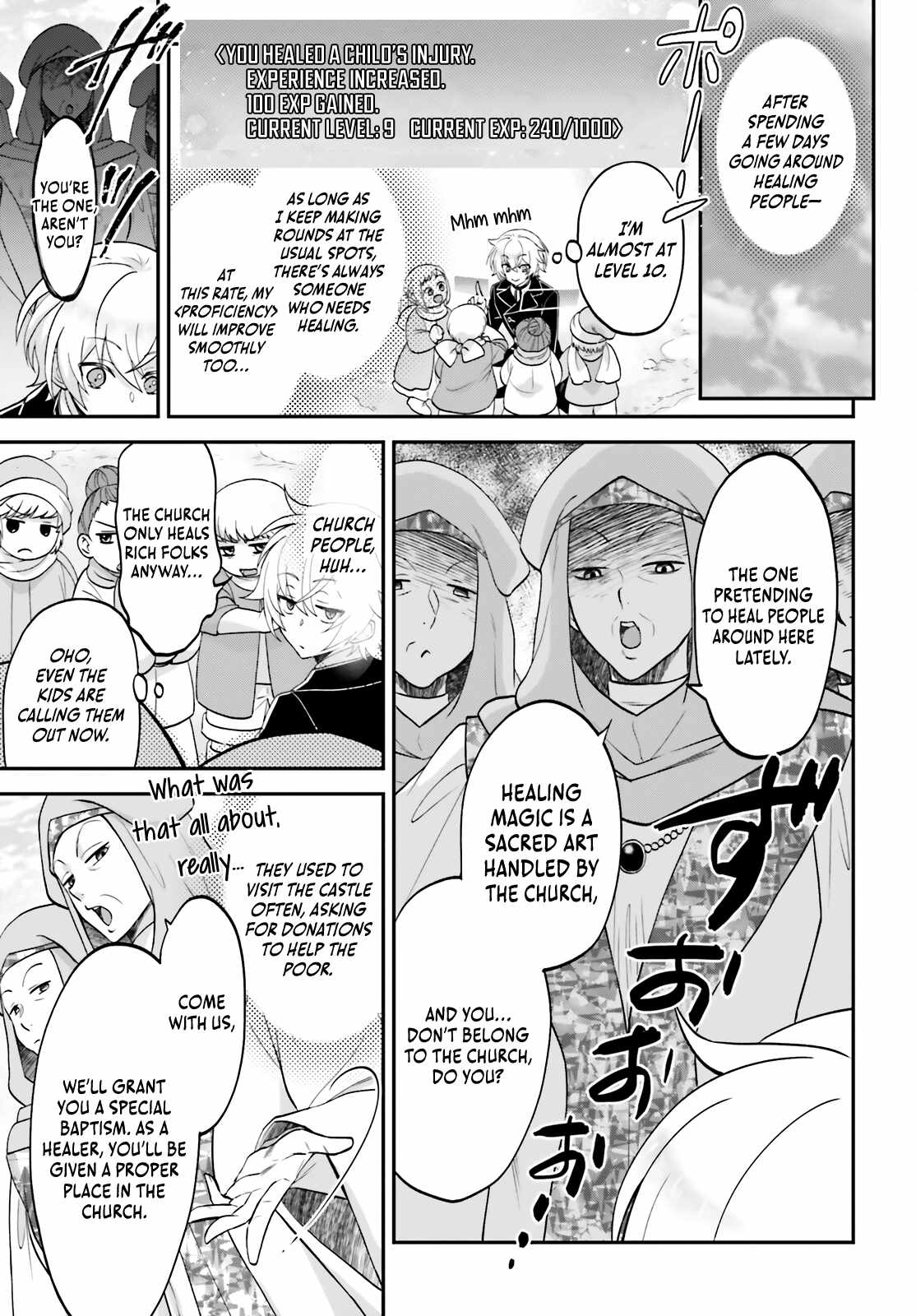 The Reborn Noble Levels up as a Saint Chapter 4 4